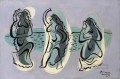 Tres mujeres al borde de una playa 1924 Pablo Picasso